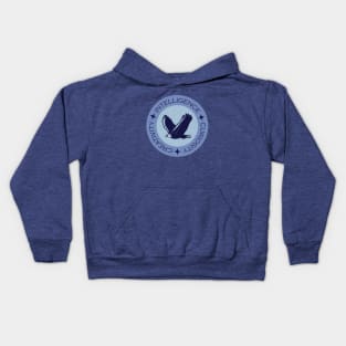 blue raven wizarding school house traits Kids Hoodie